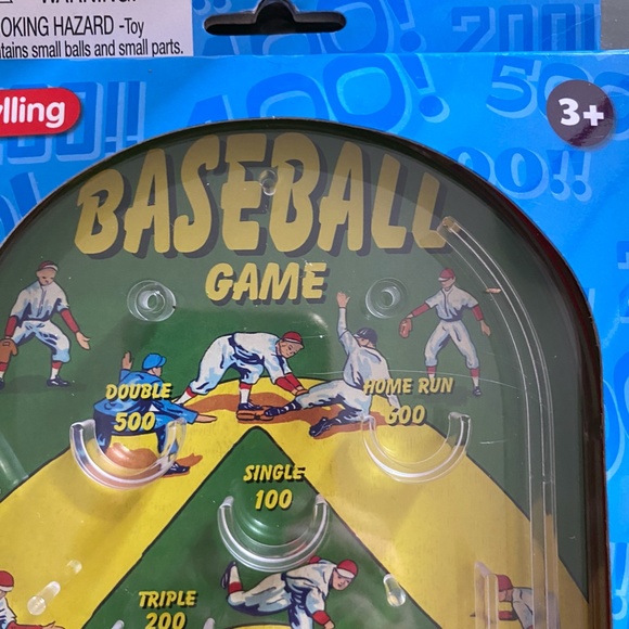 Schylling Home Run Baseball Handheld Pinball Game - Picture 4 of 5